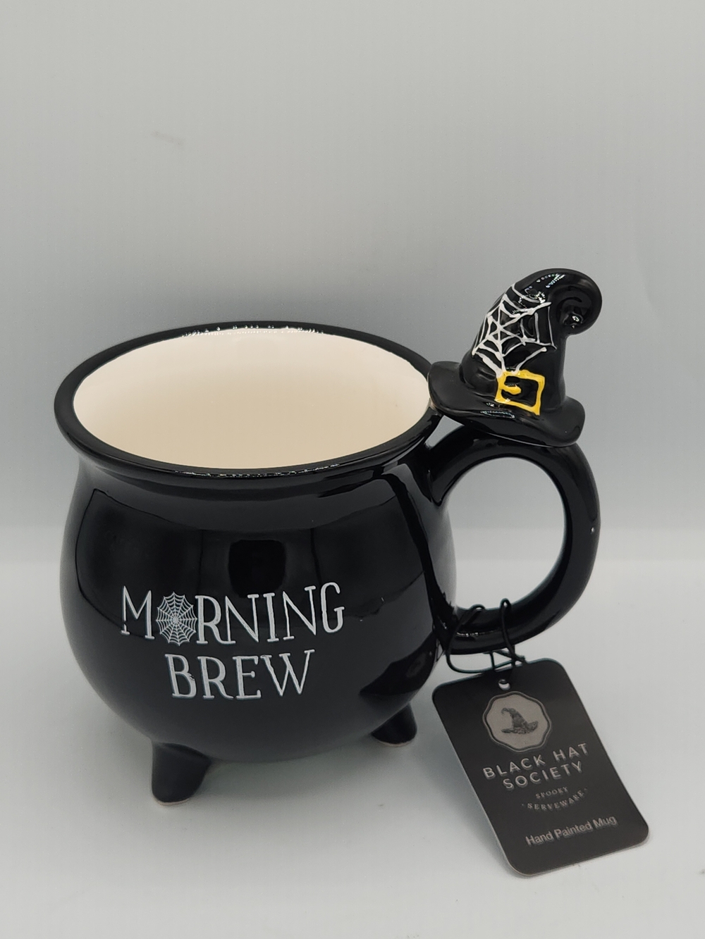 Black Morning Brew Witch Cauldron Mug by Black Hat Society